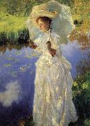 John Singer Sargent A Morning Walk (nn02) oil painting reproduction